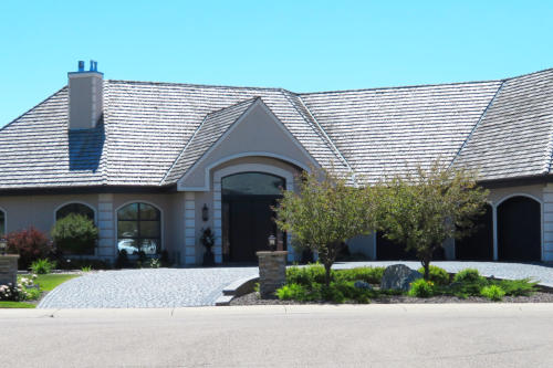 This is a picture of a home that was constructed by Slinkard Enterprise in Monkey Island OK where we were the General Contractor