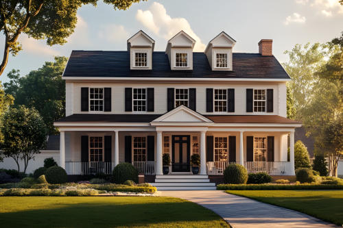 a picture of a custom home we built in Anderson MO